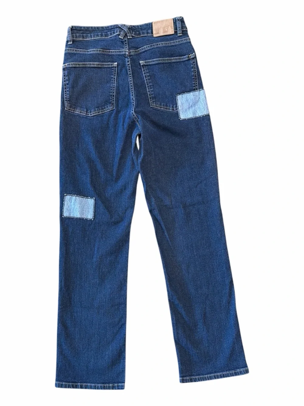lola Dark Blue Straight Leg Jeans